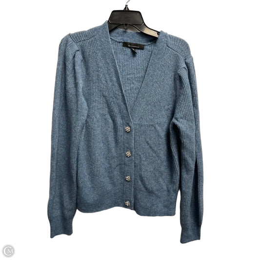 Sweater Cardigan By White House Black Market In Blue, Size: Xl