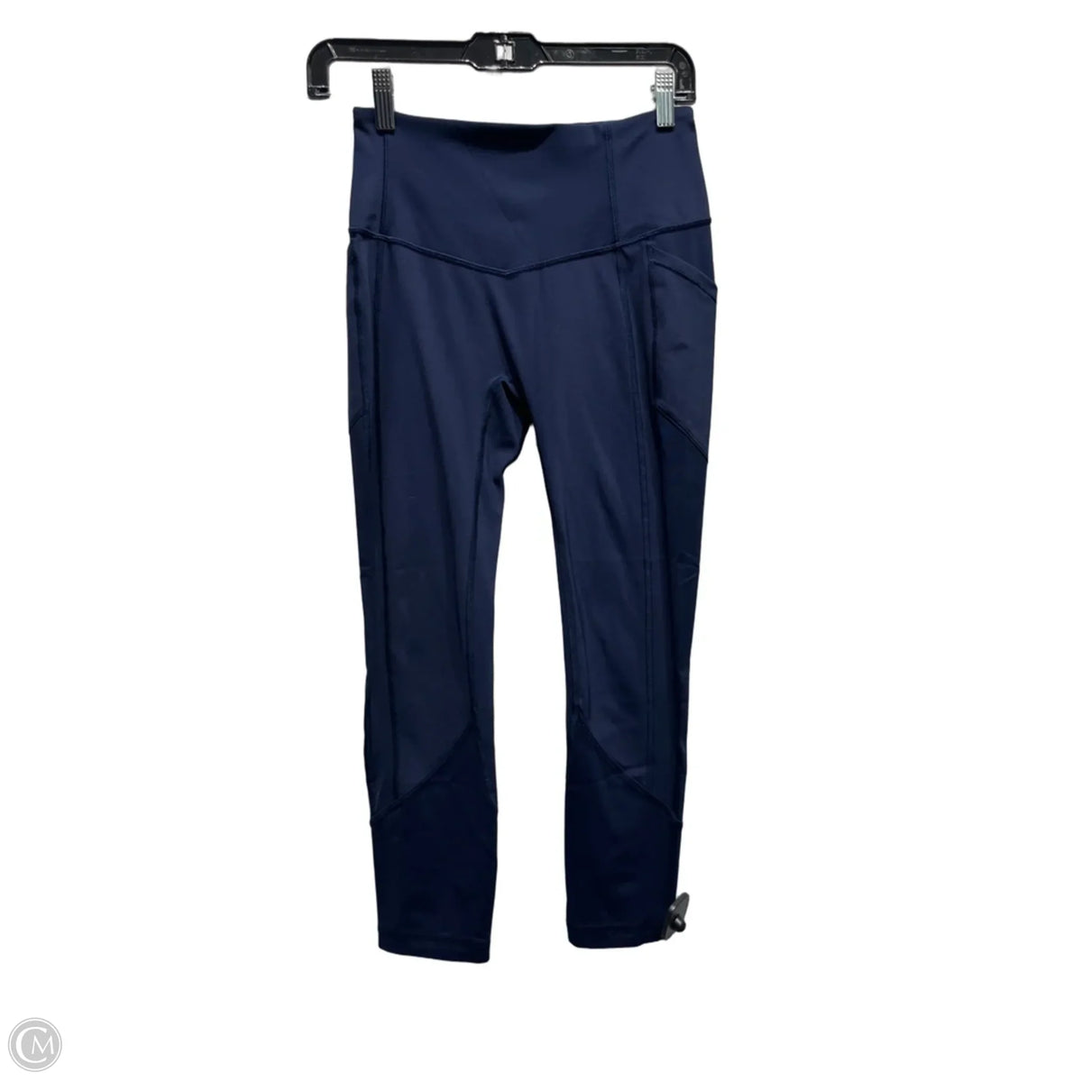 Athletic Capris By Lululemon In Navy, Size: 6