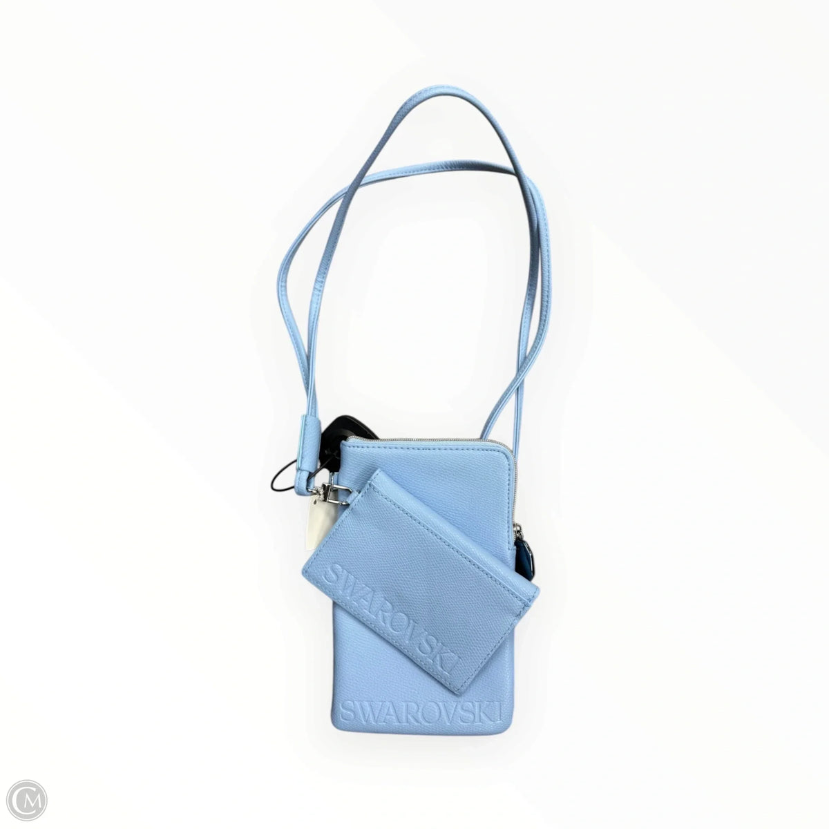 Crossbody Designer By Swarovski, Size: Medium