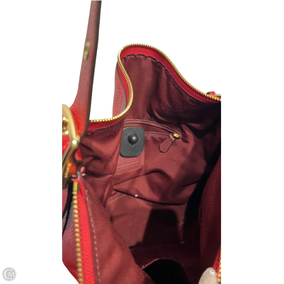 Handbag Designer By Coach, Size: Medium