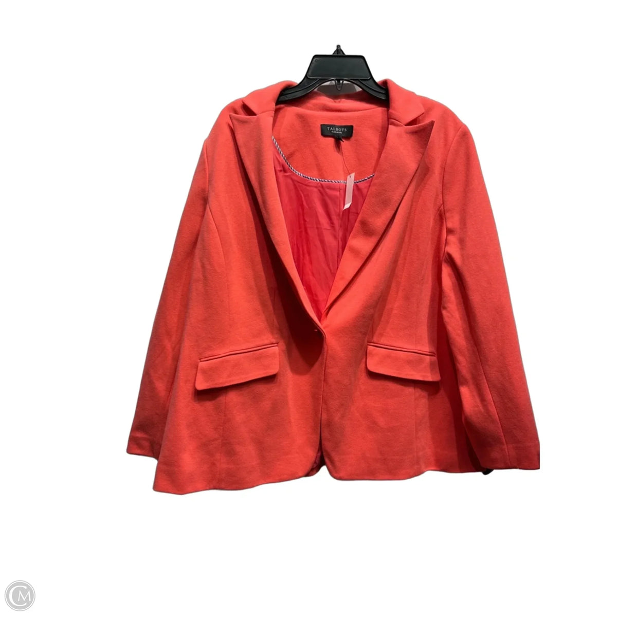 Blazer By Talbots In Orange, Size: 1x