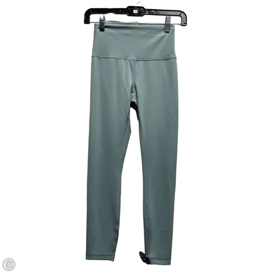 Athletic Leggings By Lululemon In Green, Size: 4
