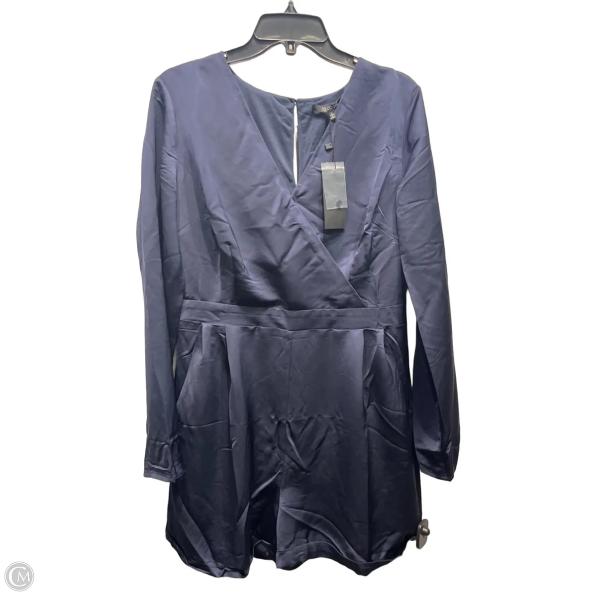 Romper By 19 COOPER In Navy, Size: L