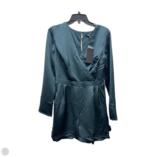 Romper By 198 COOPER In Green, Size: M