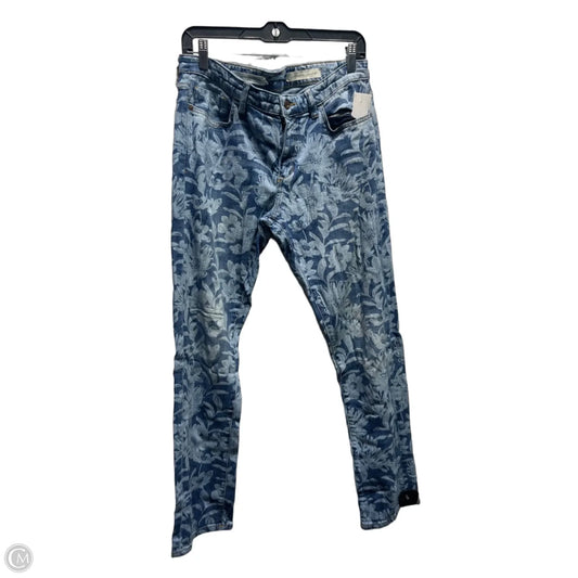 Jeans Straight By Pilcro In Blue Denim, Size: 6