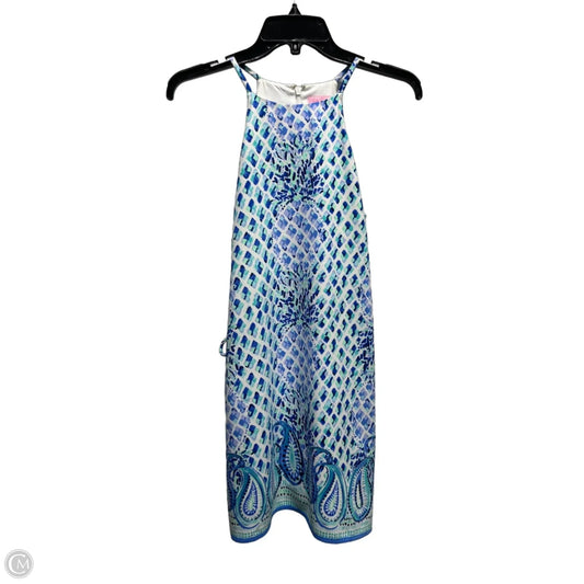 Romper Designer By Lilly Pulitzer In Blue & Green, Size: 0