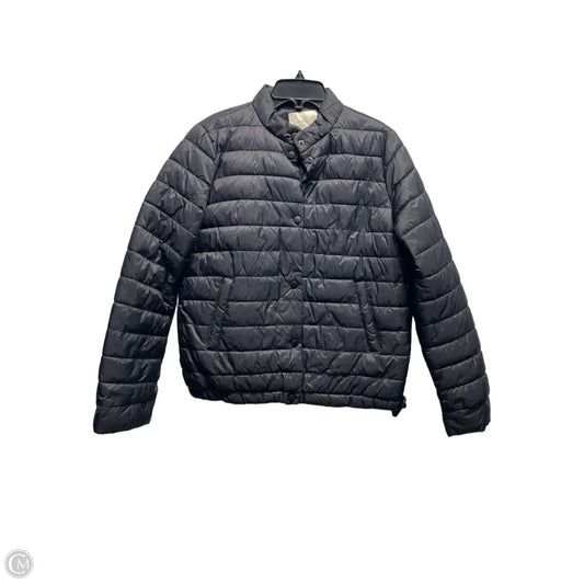 Jacket Puffer & Quilted By A New Day In Black, Size: L
