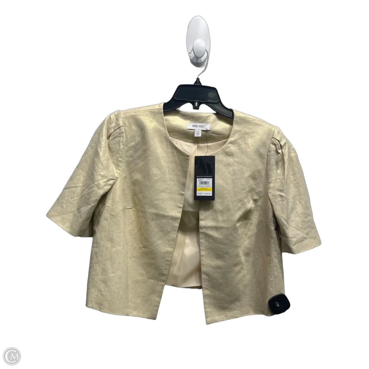 Blazer By Nine West In Gold, Size: M