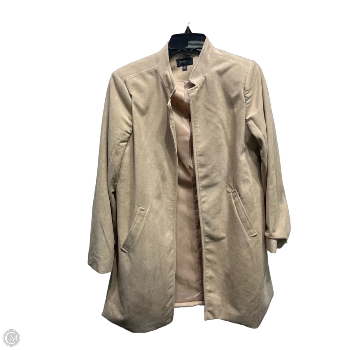 Blazer By Tahari In Tan, Size: 8