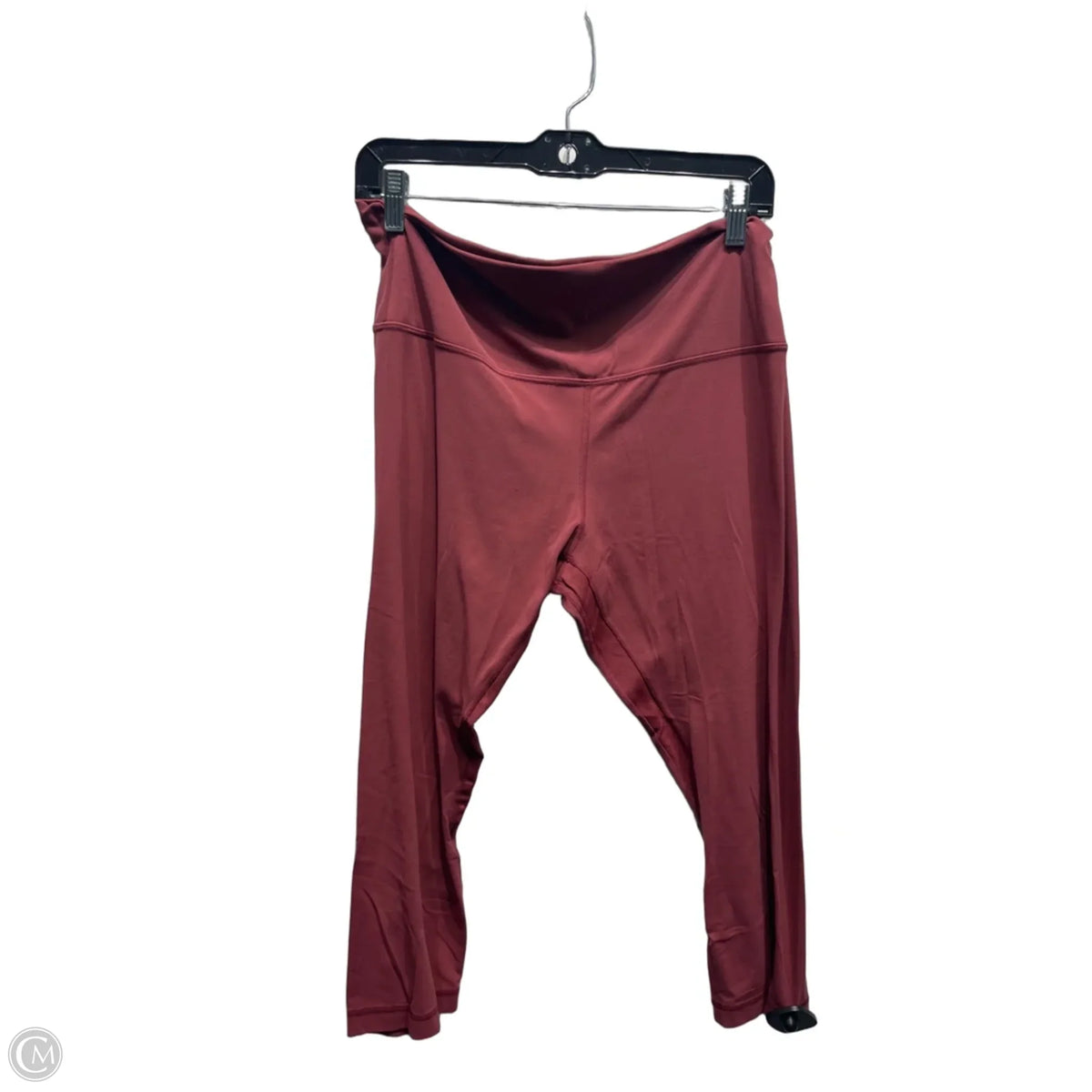 Athletic Capris By Lululemon In Red, Size: 14