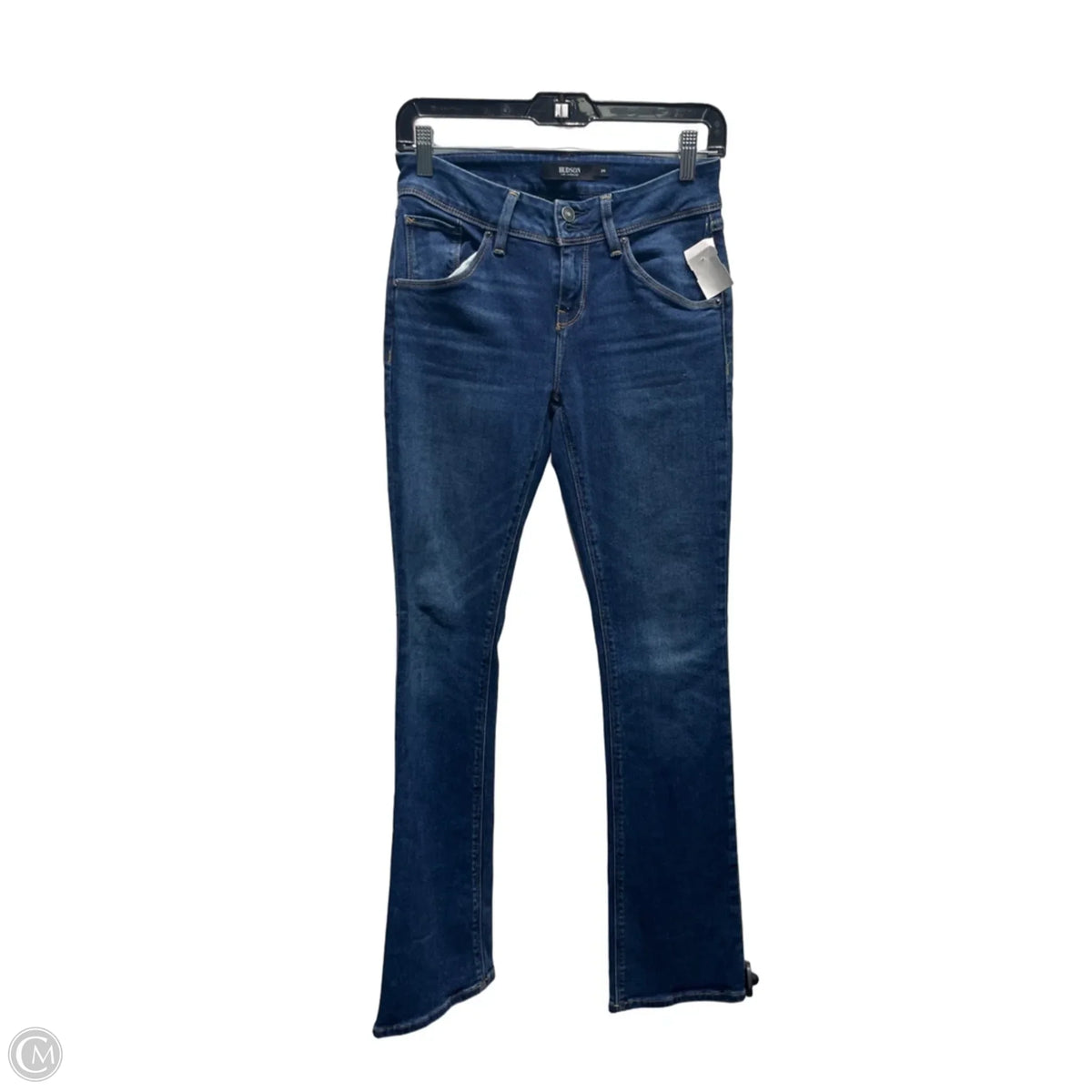 Jeans Boot Cut By Hudson In Blue Denim, Size: 2