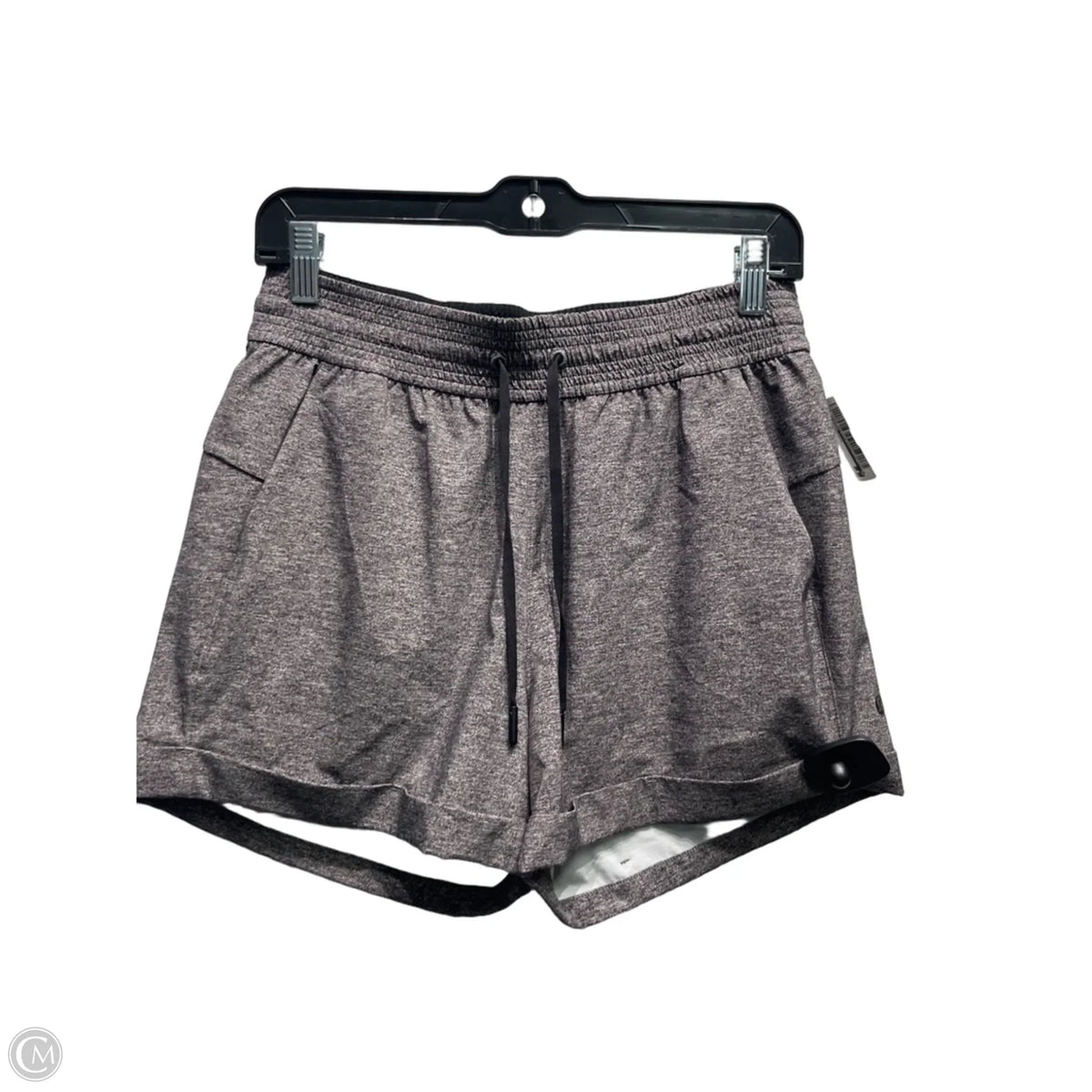 Athletic Shorts By Lululemon In Grey, Size: S