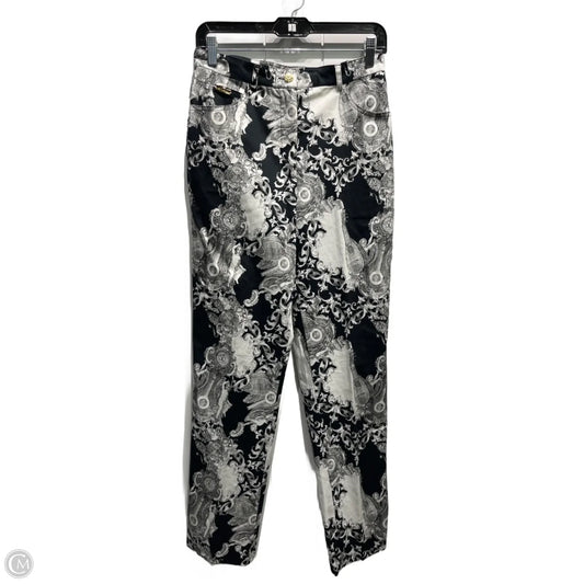 Pants Luxury Designer By St John Collection In Black & White, Size: 8
