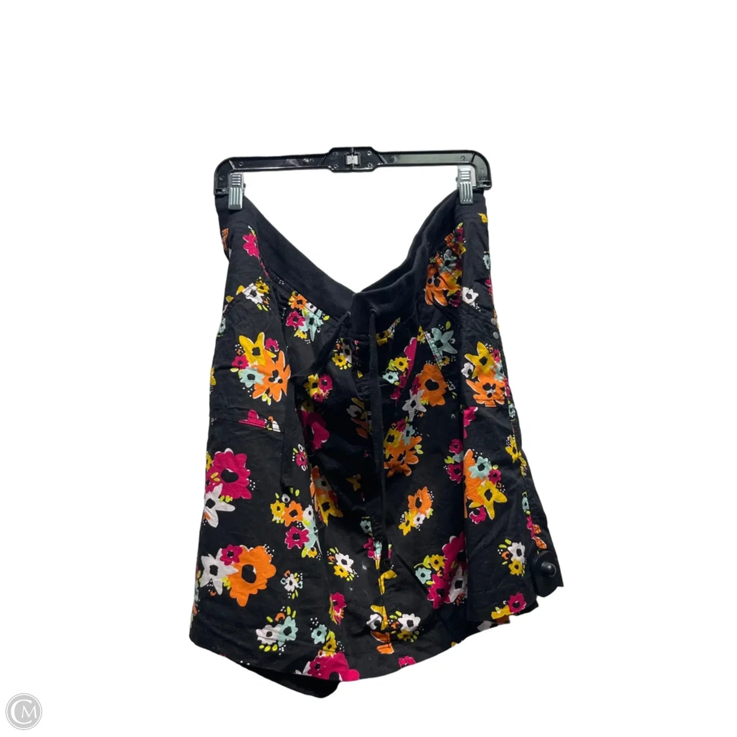 Skort By Dash In Orange & Pink, Size: 3x