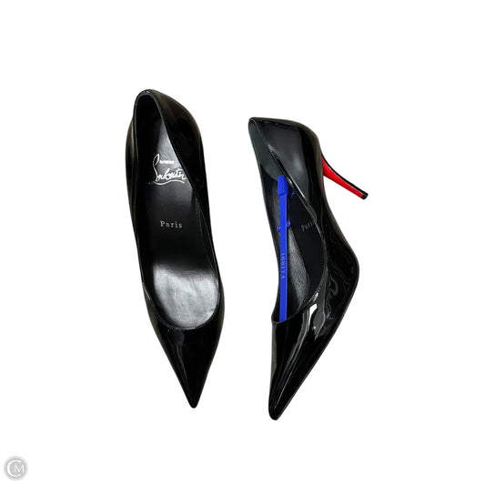 SHOES Luxury Designer By Christian Louboutin In Black, Size: 8l