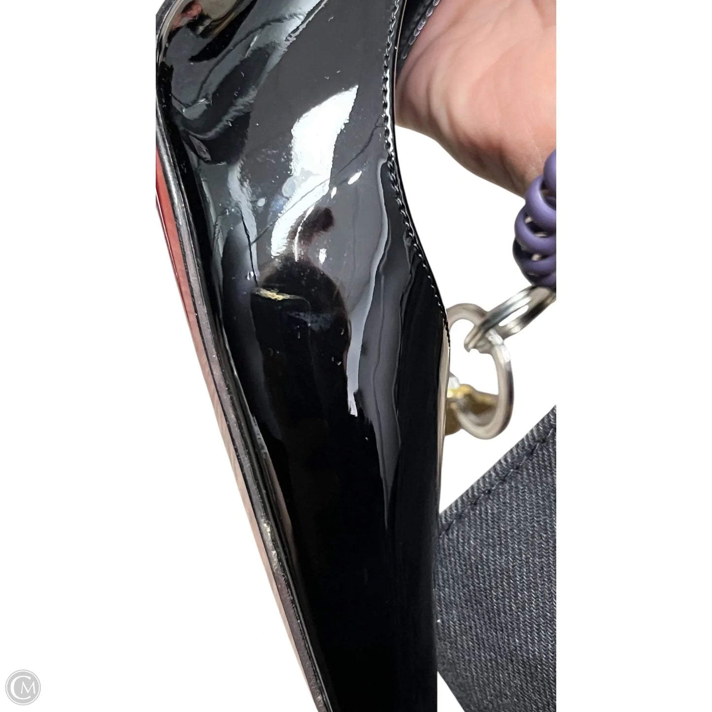 SHOES Luxury Designer By Christian Louboutin In Black, Size: 8l