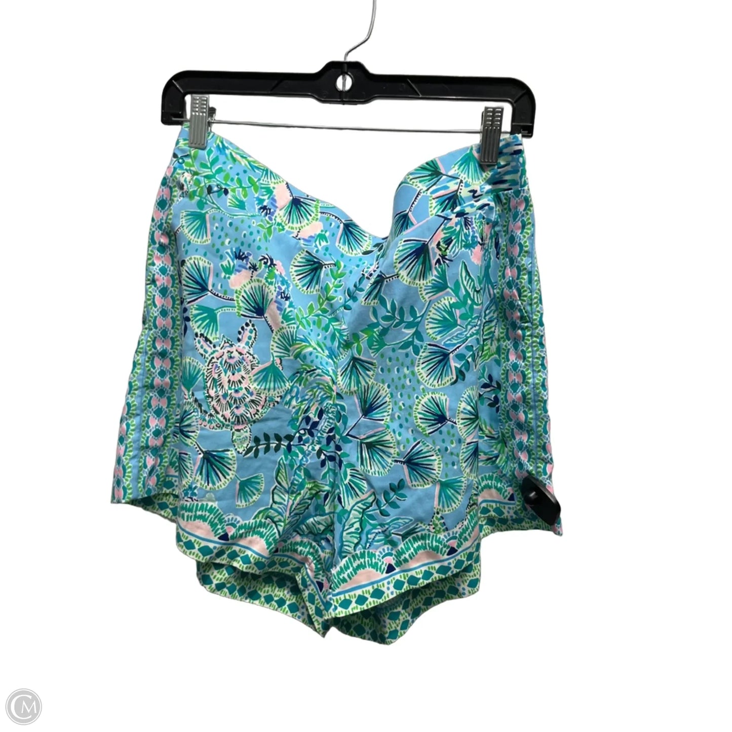Shorts Designer By Lilly Pulitzer In Blue, Size: L
