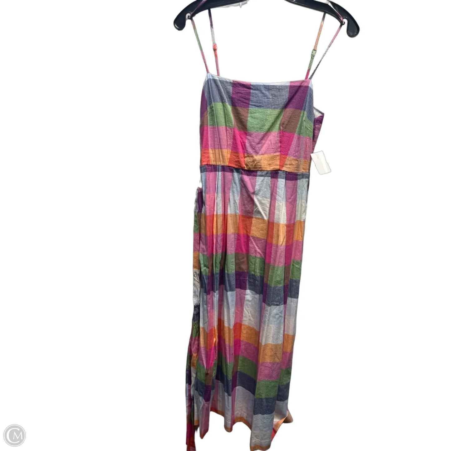 Dress Casual Midi By Target-designer In Green & Pink, Size: Xs