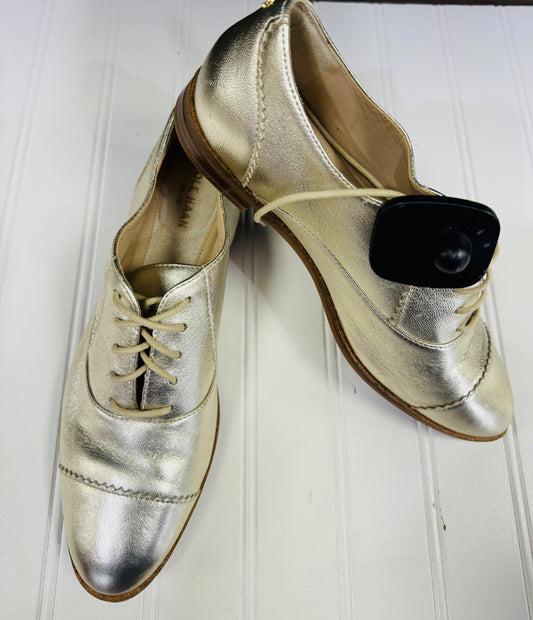 Shoes Flats By Cole-haan In Gold, Size: 6.5