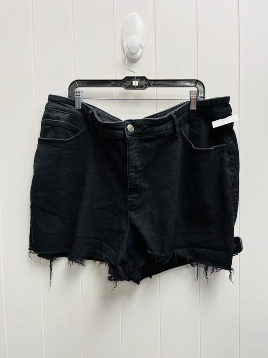 Shorts By Ava & Viv In Black, Size: 22