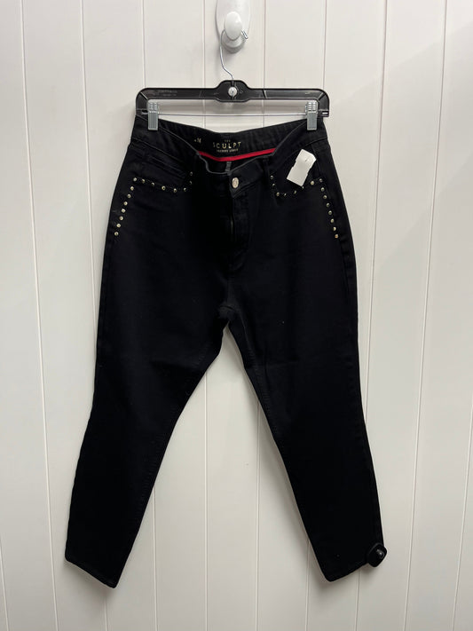 Jeans Skinny By White House Black Market In Black Denim, Size: 14