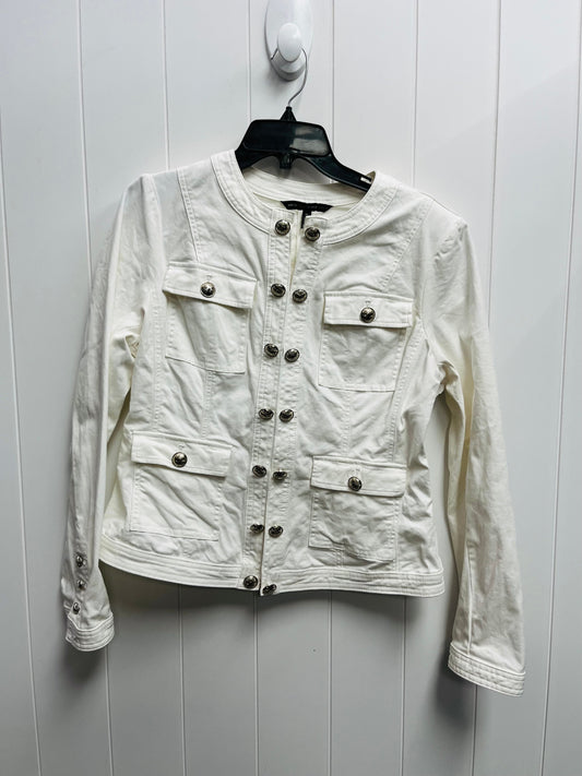 Jacket Other By White House Black Market In White, Size: 12