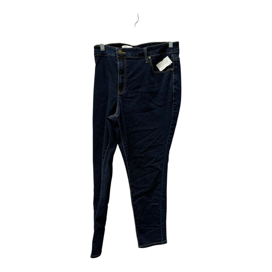 Jeans Skinny By Woman Within In Blue, Size:20