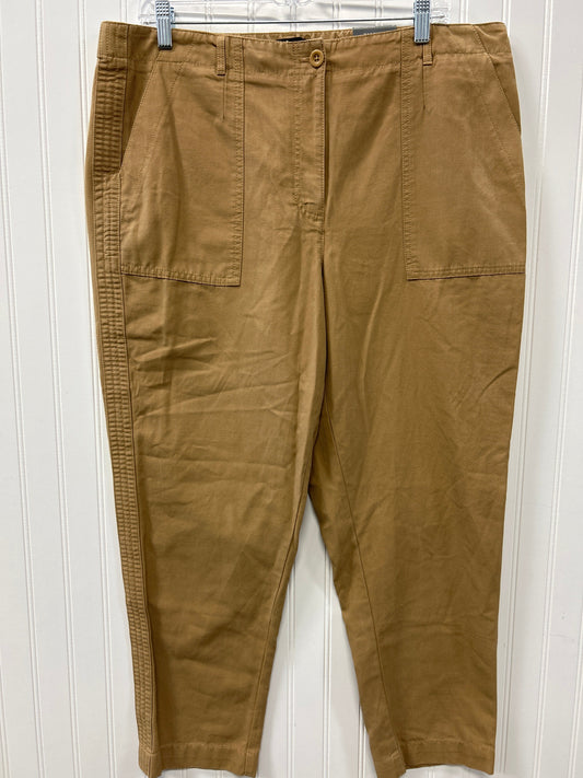 Pants Cargo & Utility By Talbots In Brown, Size:16