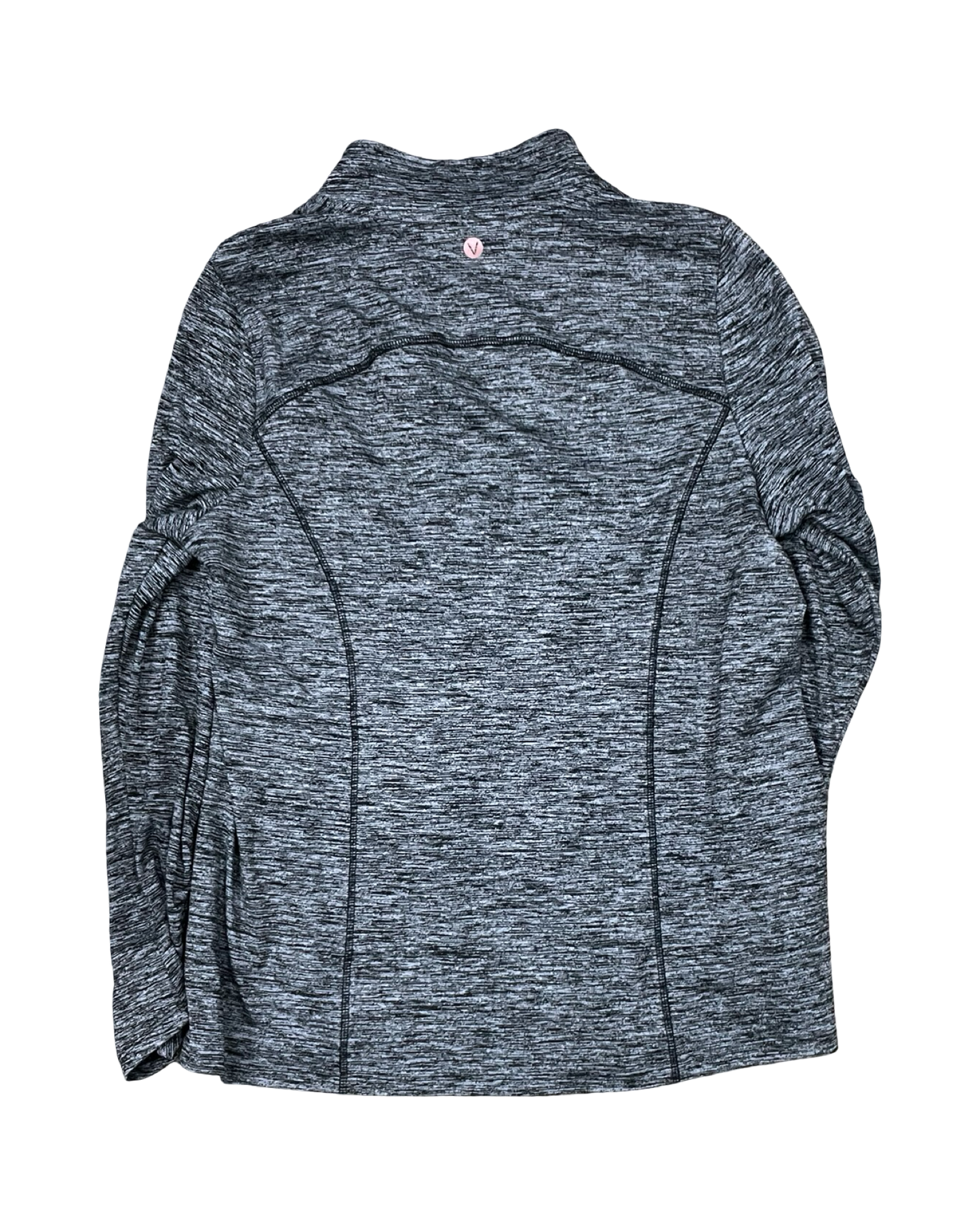 Athletic Jacket By Livi Active In Black & Grey, Size:L