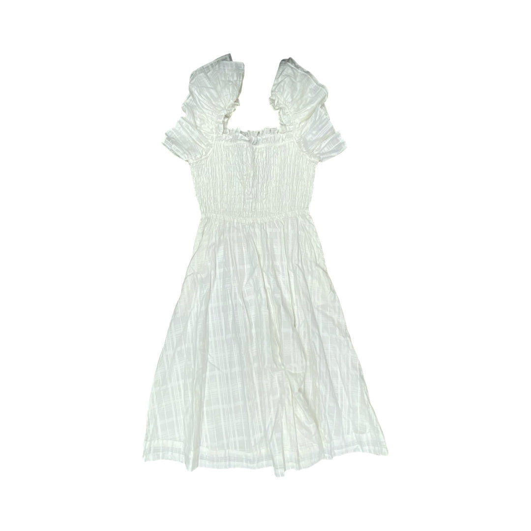 Dress Casual Maxi By Banana Republic In White, Size:S