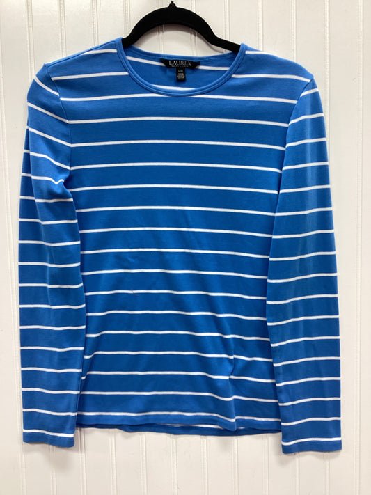 Top Ls By Lauren By Ralph Lauren In Blue, Size:L