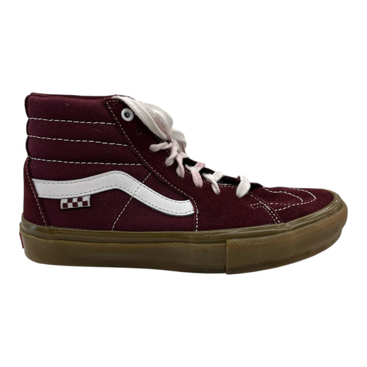 Shoes Sneakers By Vans In Red, Size:8