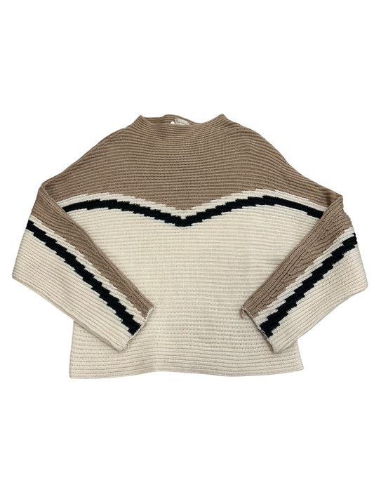 Sweater By Hem & Thread In Brown & Cream, Size:S