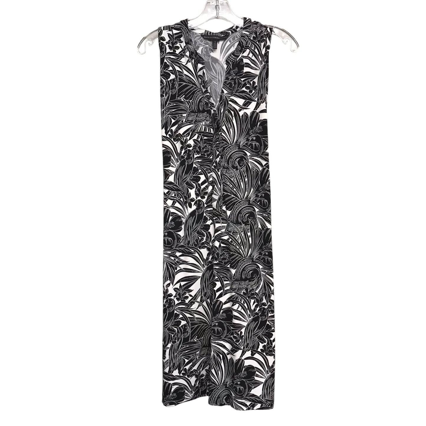 Dress Work By White House Black Market In Black & White, Size:L