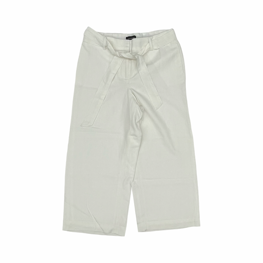 Pants Linen By Talbots In White, Size:10