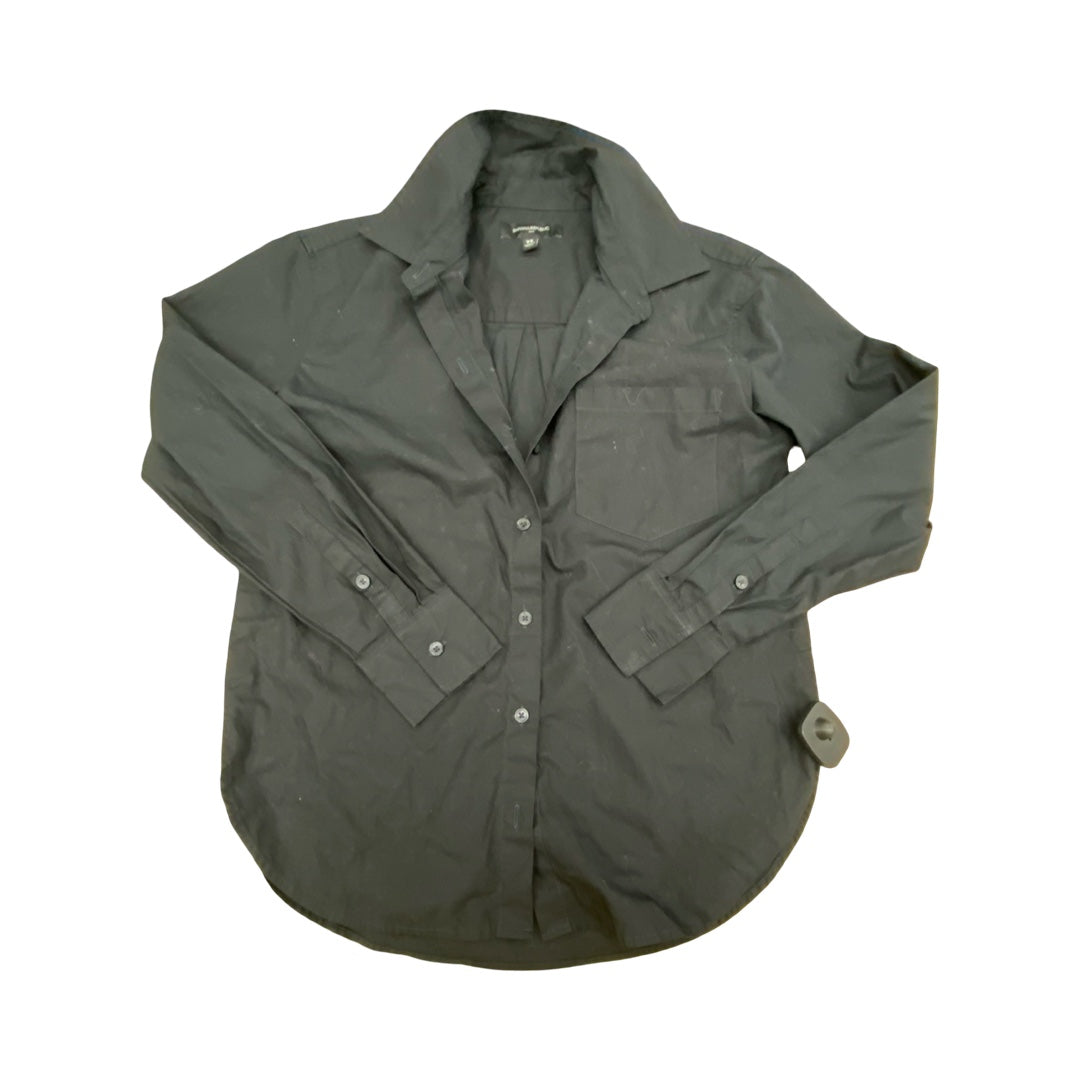 Top Ls By Banana Republic In Black, Size:Xs