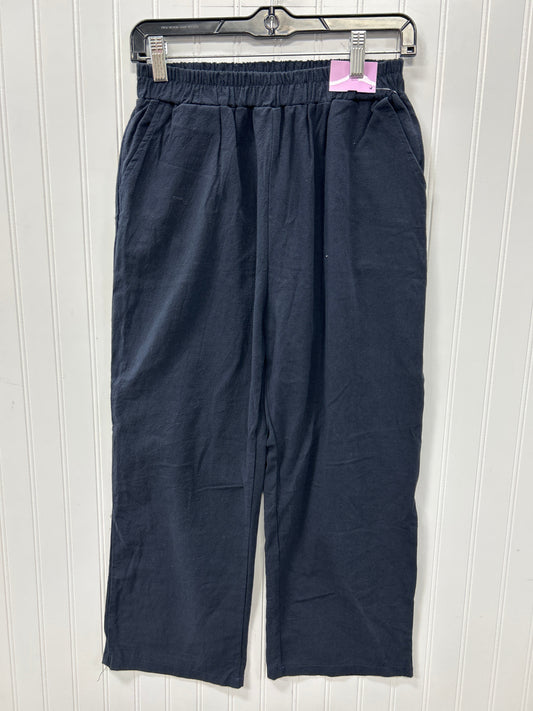 Pants Linen By Cmc In Navy, Size:S