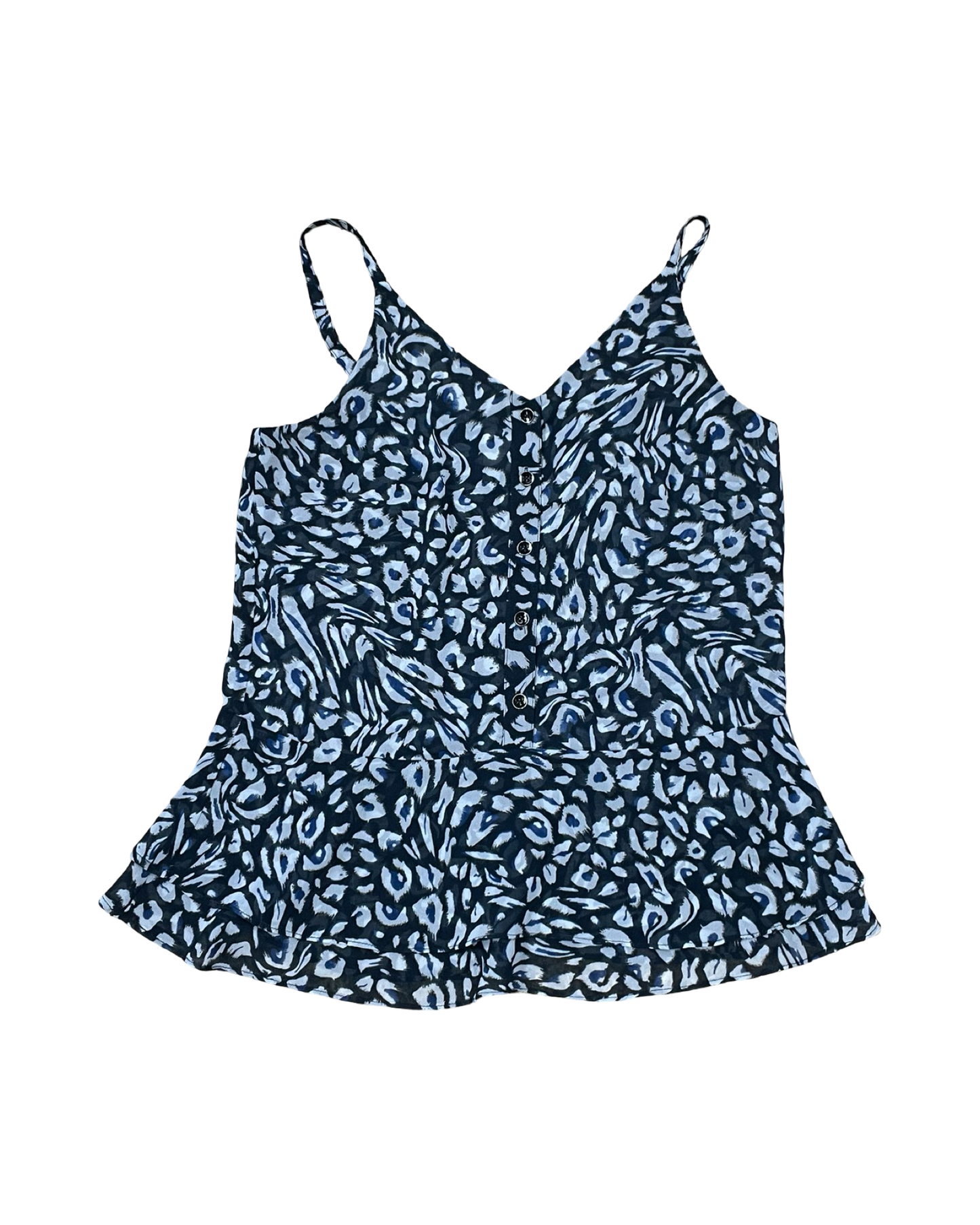 Blouse Sleeveless By Cabi In Blue, Size:S