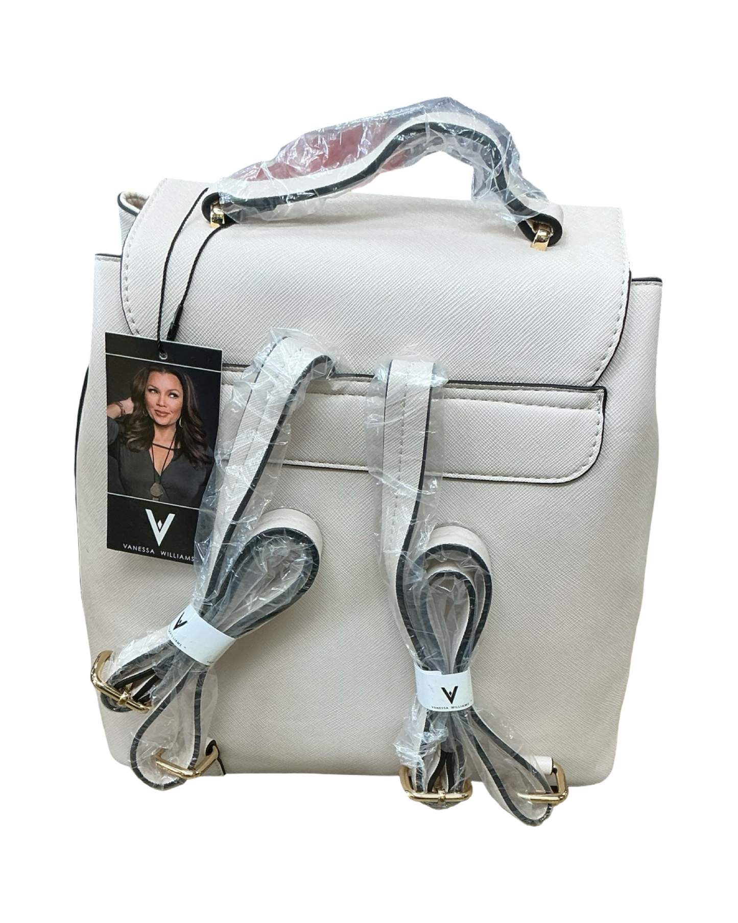 Backpack By Clothes Mentor In Beige, Size:Medium