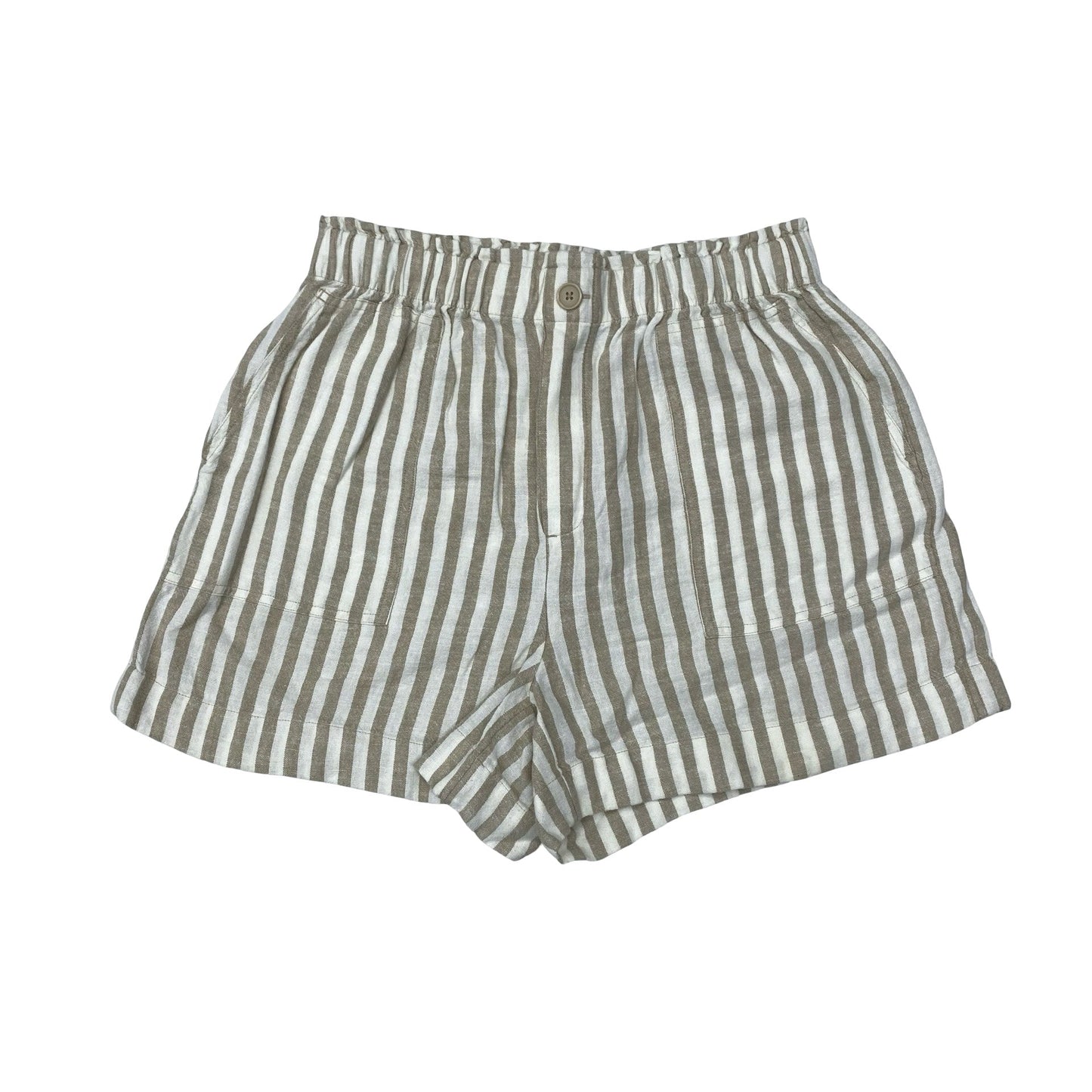 Shorts By Loft In Brown & White, Size:M