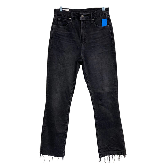 Jeans Flared By Gap In Black, Size:8L
