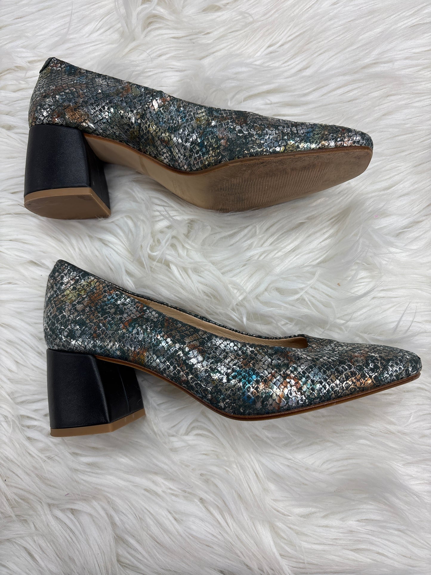 Shoes Heels Block By Anthropologie In Multi, Size:7