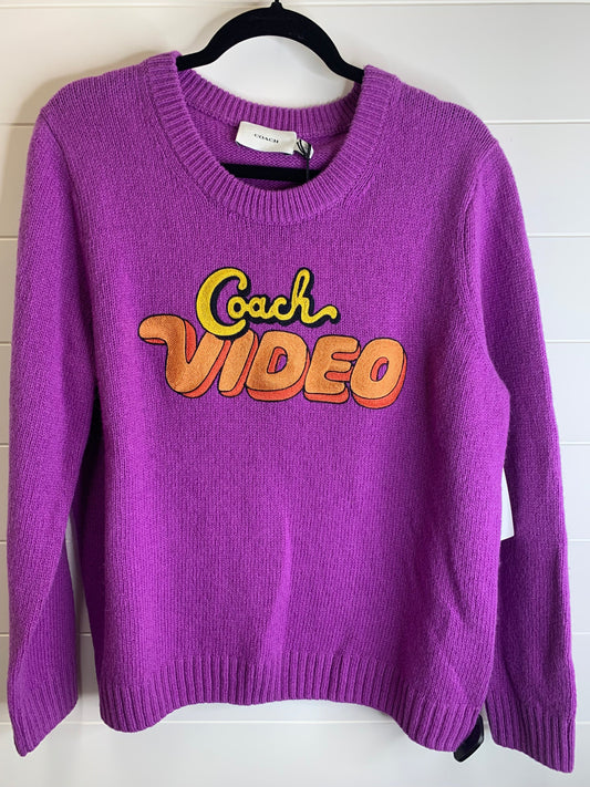 Sweater By Coach  Size: Xl