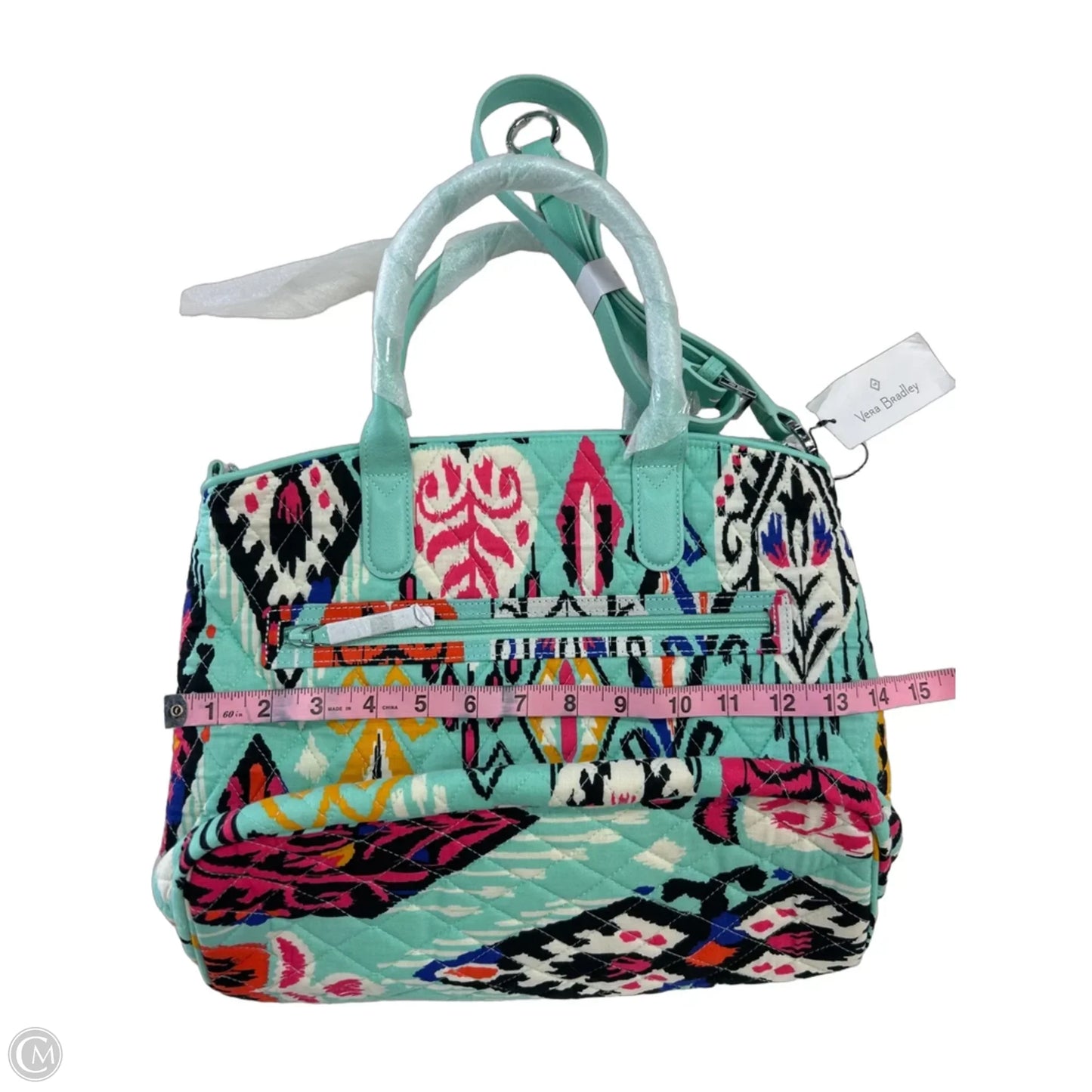 Handbag By Vera Bradley, Size: Large