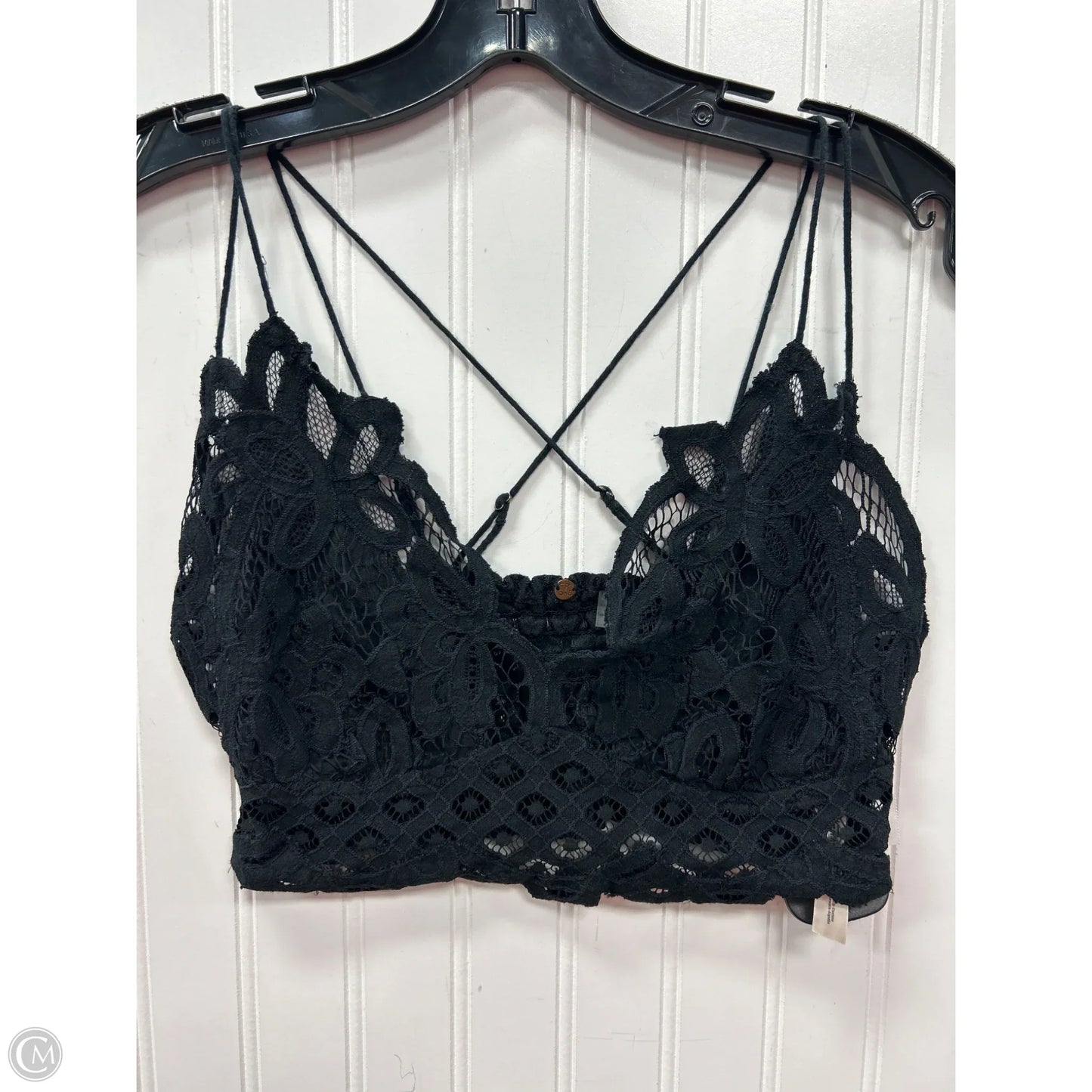 Bralette By Free People In Black, Size: M