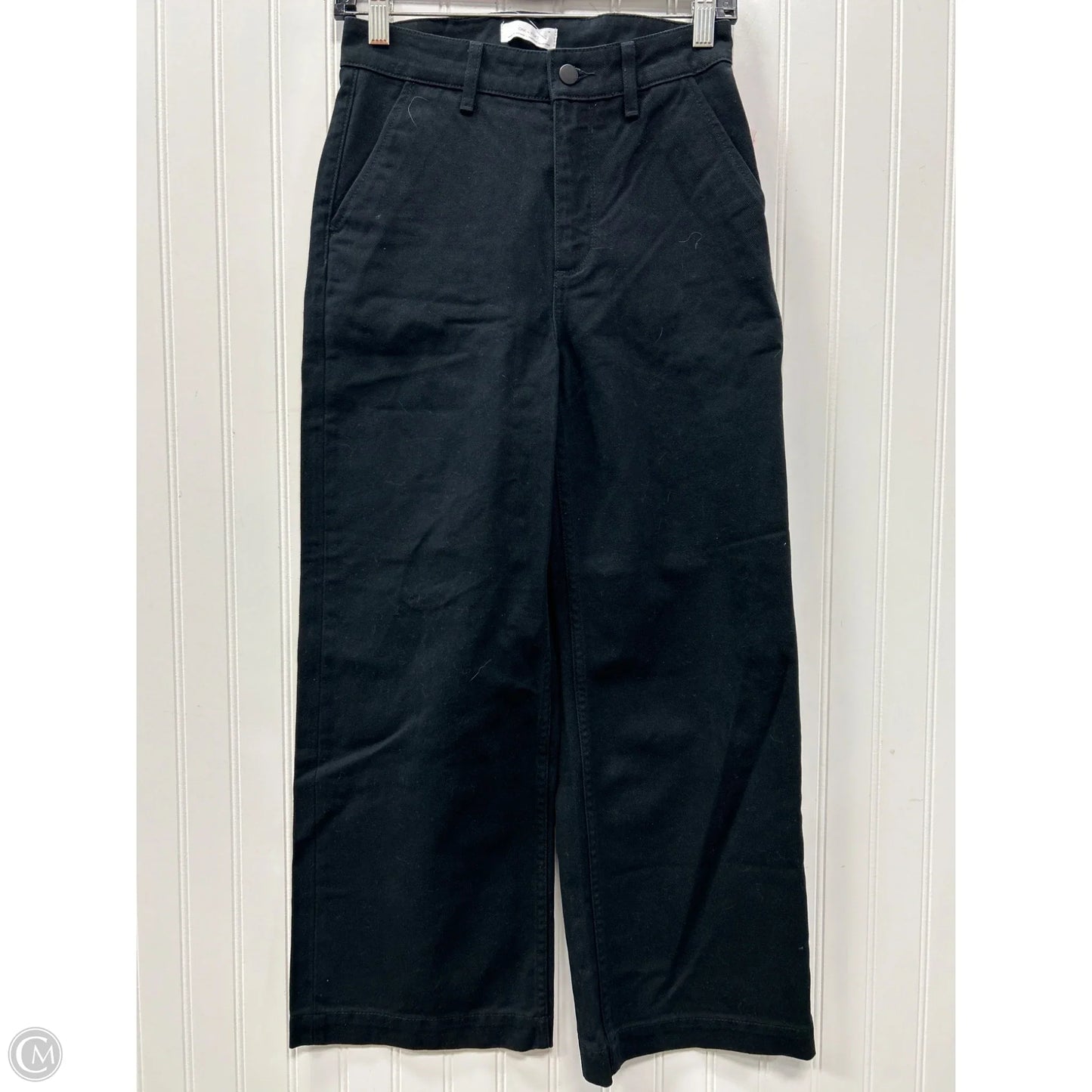 Jeans Wide Leg By Cmb In Black Denim, Size: 2