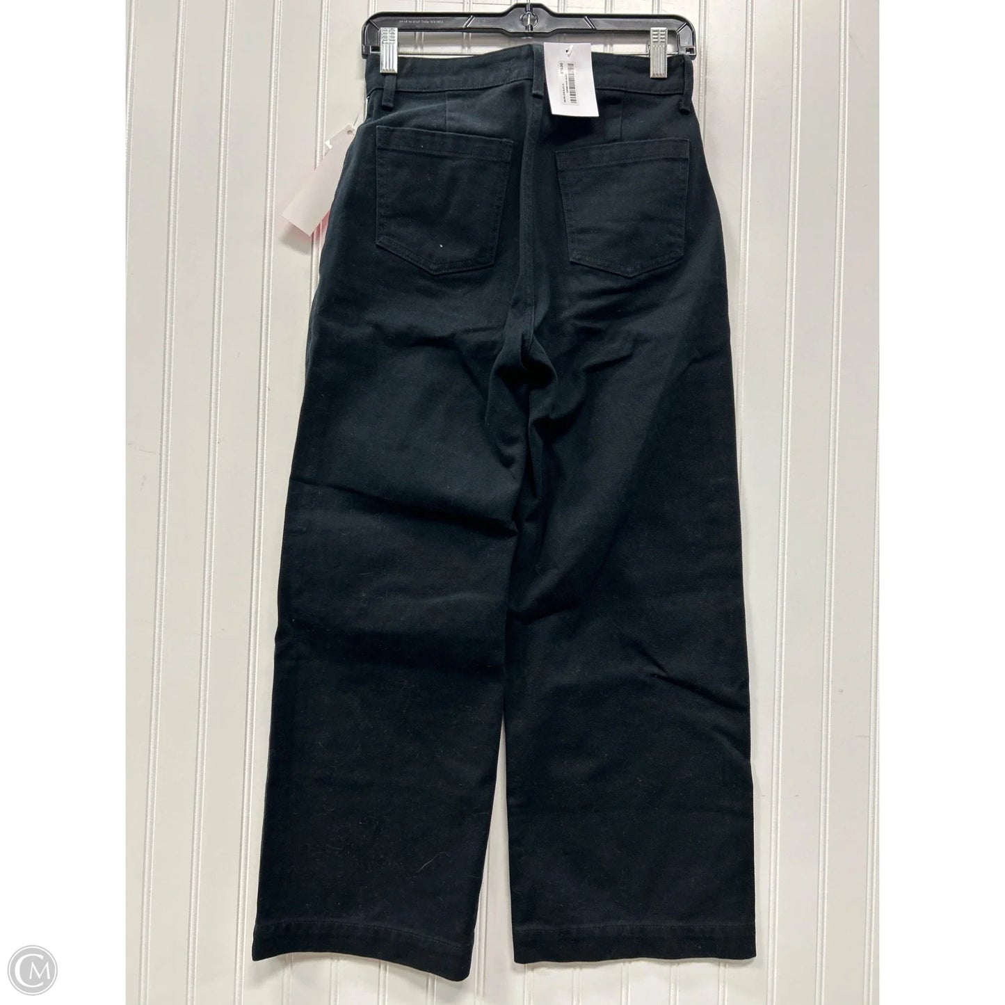 Jeans Wide Leg By Cmb In Black Denim, Size: 2
