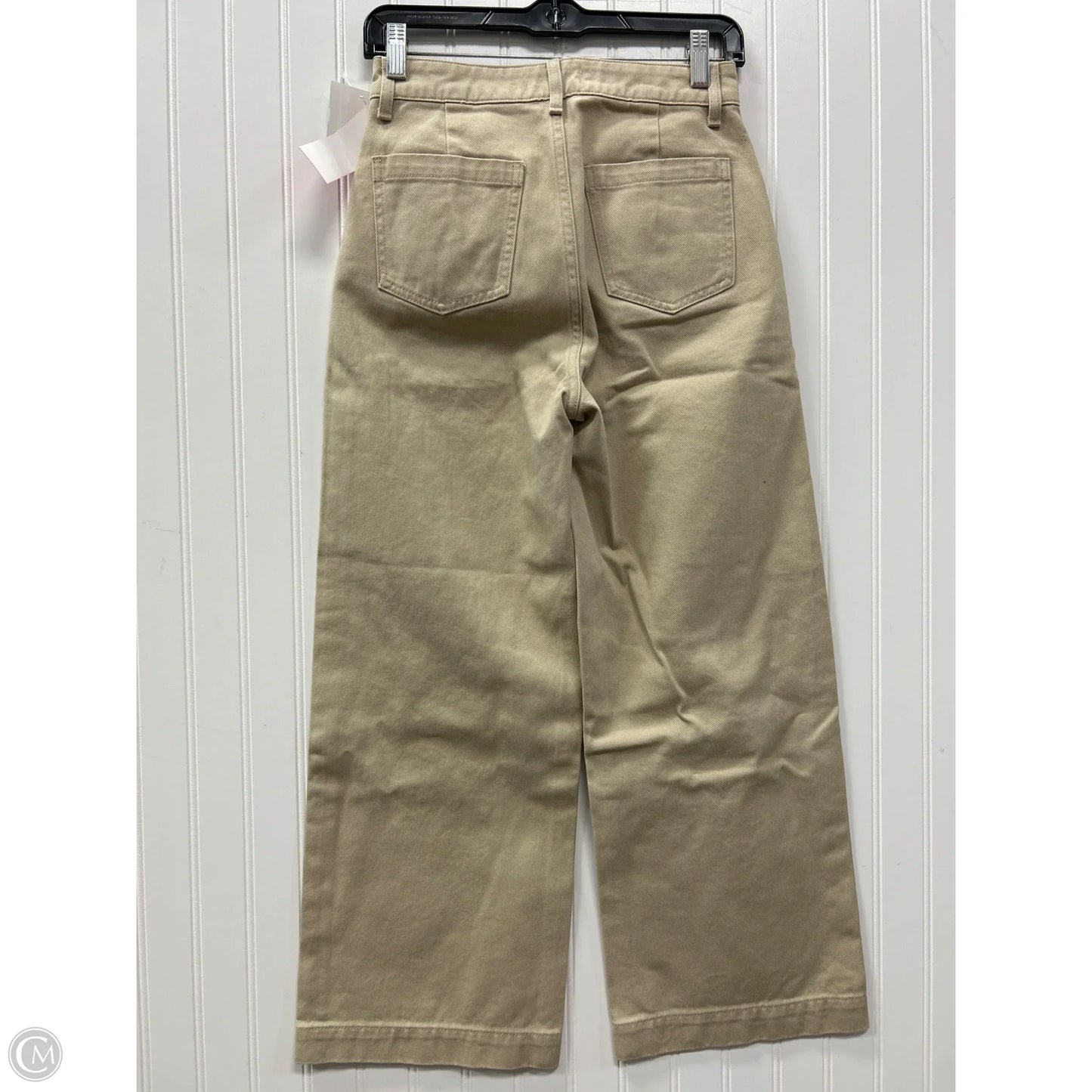 Jeans Wide Leg By Cmb In Tan, Size: 2
