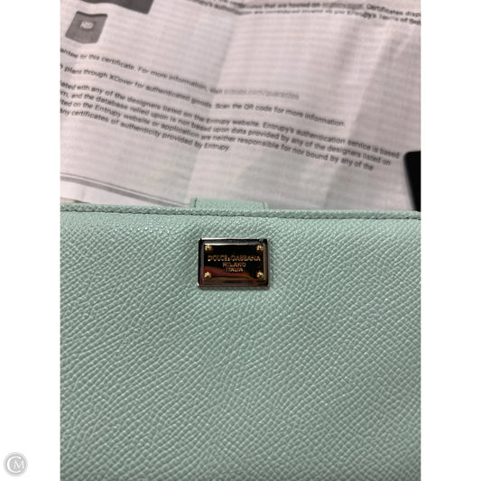 Wallet Luxury Designer By Dolce And Gabbana, Size: Large