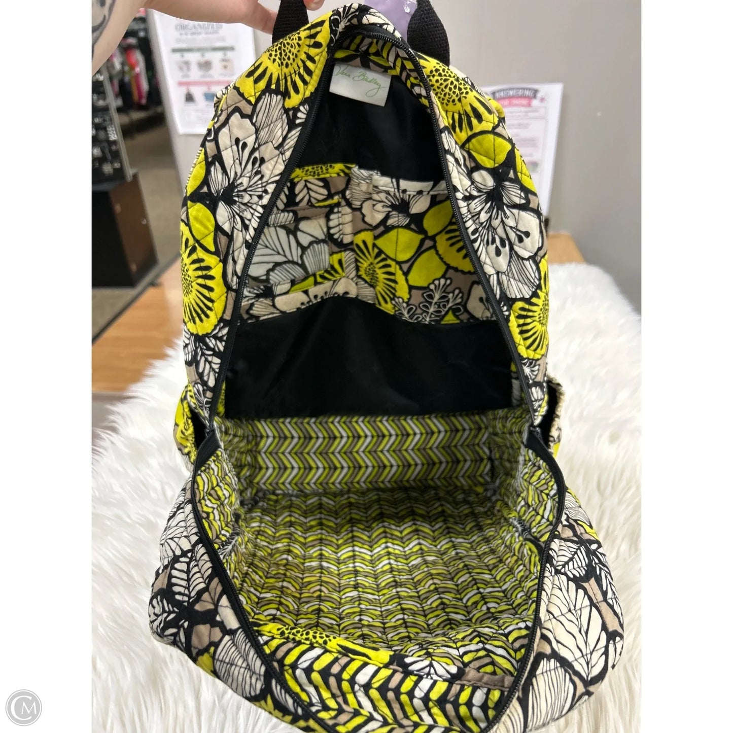 Backpack By Vera Bradley, Size: Large